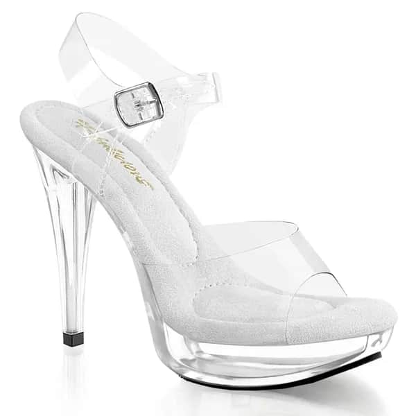 Sind High Heels mit transparentem Absatz weniger stabil?