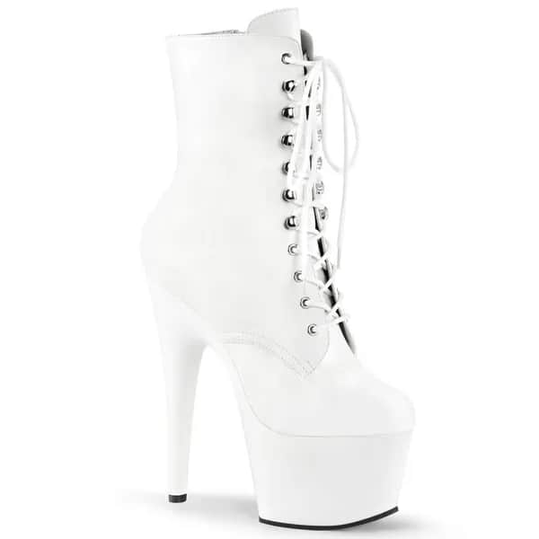Pleaser ADORE-1020 Damen Stiefelette Weiß  EU 35
