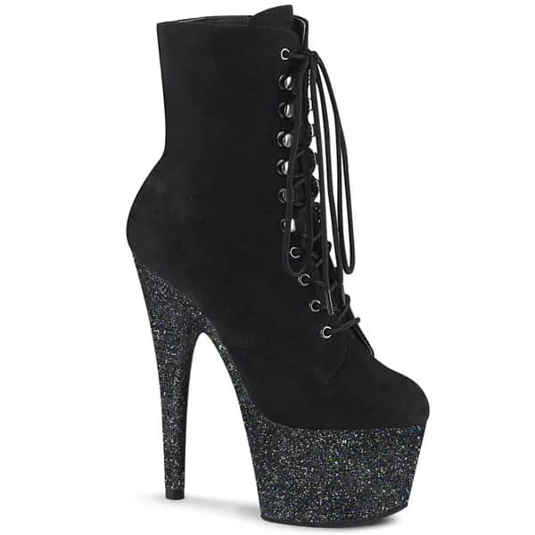 Pleaser ADORE-1020FSMG Damen Stiefelette Schwarz  EU 35