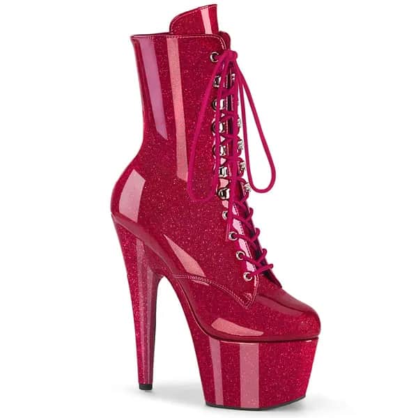 Pleaser ADORE-1020GP Damen Stiefelette Pink  EU 43