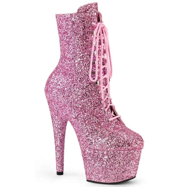 Pleaser ADORE-1020GWR Damen Stiefelette Rosa  EU 36