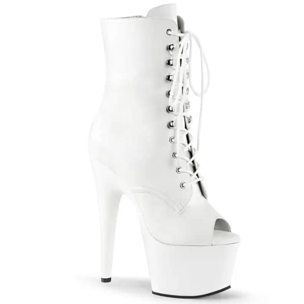 Pleaser ADORE-1021 Damen Stiefelette Weiß  EU 39