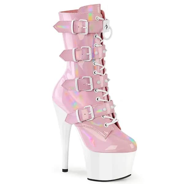 Pleaser ADORE-1046TT Damen Stiefelette Rosa  EU 40