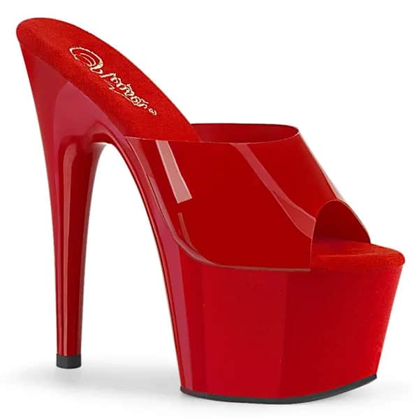 Pleaser ADORE-701N Damen Slipper Rot  EU 40