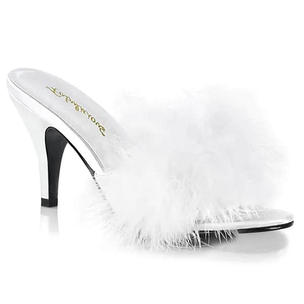Fabulicious AMOUR-03 Damen Slipper Weiß  EU 45