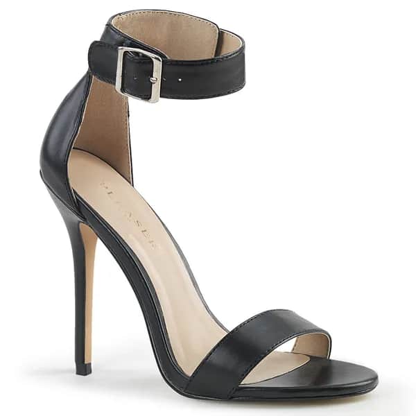 Pleaser AMUSE-10 Damen Sandale Schwarz Matt EU 40