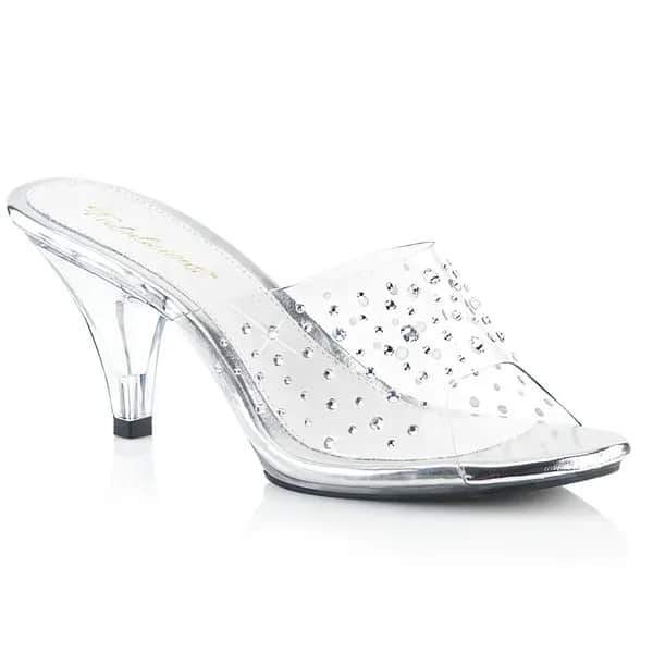 Fabulicious BELLE-301RS Damen Slipper Transparent  EU 37