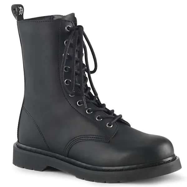 DemoniaCult BOLT-200 Unisex Stiefel Schwarz  EU 42