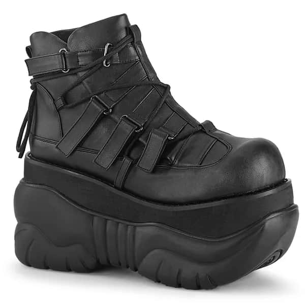 DemoniaCult BOXER-13 Unisex Stiefelette Schwarz  EU 38