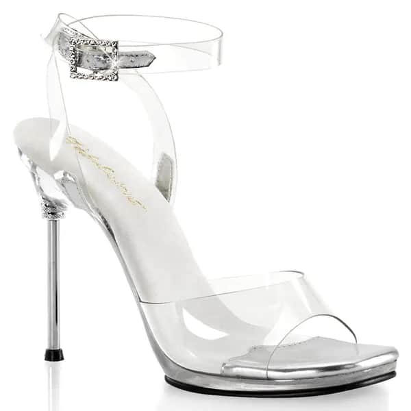 Fabulicious CHIC-06 Damen Sandale Transparent  EU 35