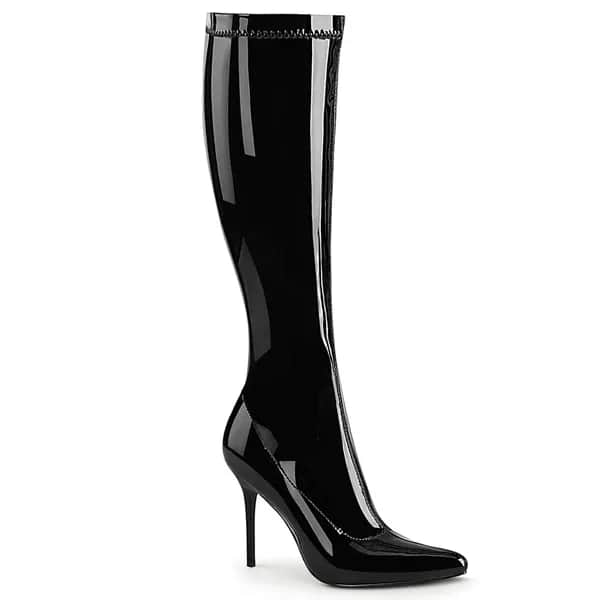 Pleaser CLASSIQUE-2000 Damen Stiefel Schwarz  EU 44