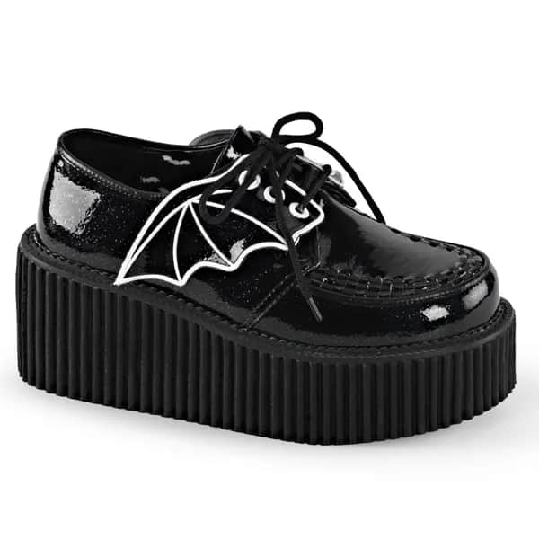 DemoniaCult CREEPER-205 Damen Creeper Schwarz  EU 36