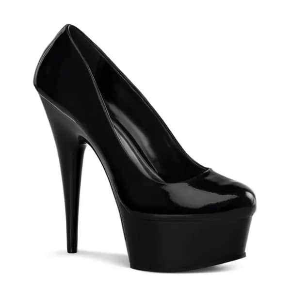 Pleaser DELIGHT-685 Damen Pumps Schwarz  EU 39