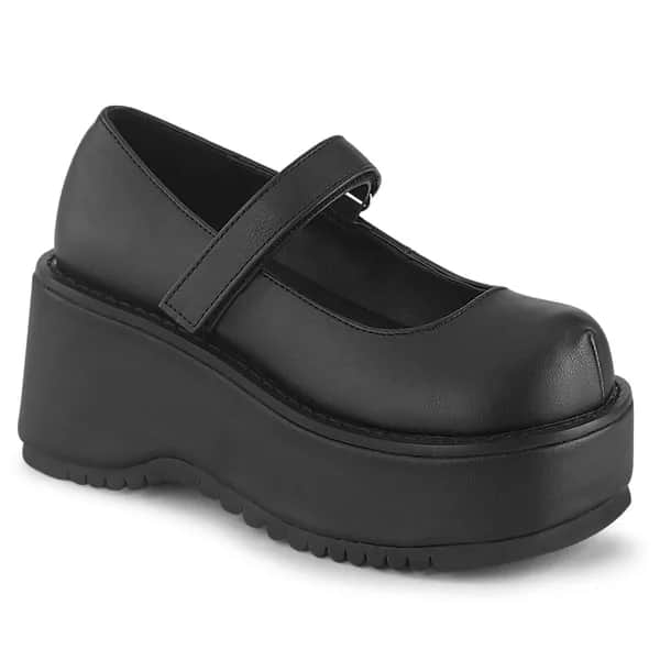 DemoniaCult DOLLIE-01 Damen Sandale Schwarz  EU 37