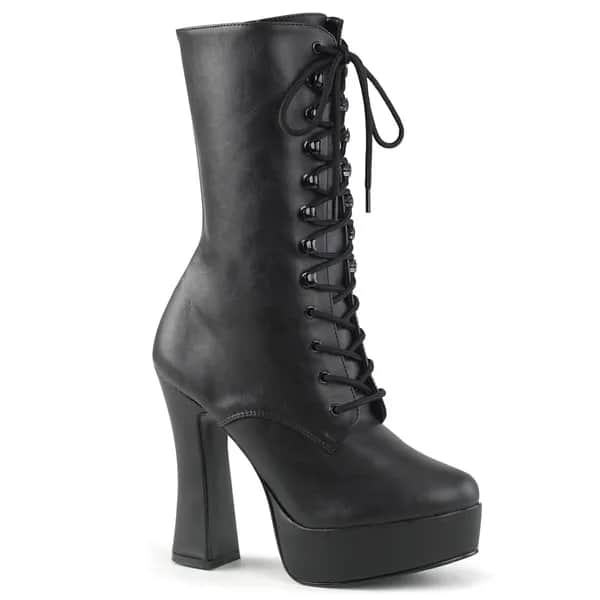 Pleaser ELECTRA-1020 Damen Stiefelette Schwarz Matt EU 38