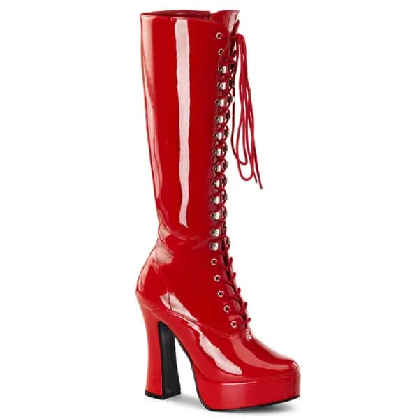 Pleaser ELECTRA-2020 Damen Stiefel Rot  EU 38