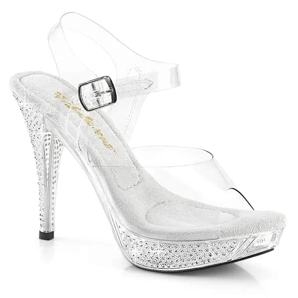 Fabulicious ELEGANT-408 Damen Slipper Transparent  EU 39