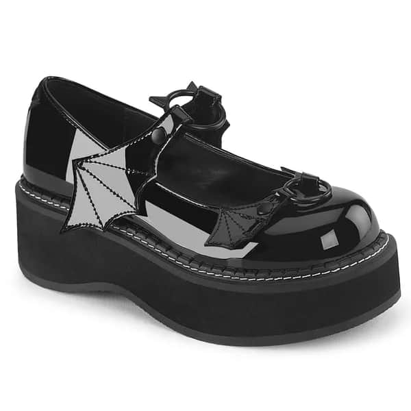 DemoniaCult EMILY-23 Damen Sandale Schwarz  EU 39