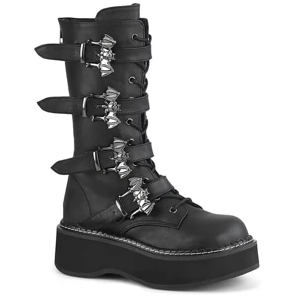 DemoniaCult EMILY-322 Damen Stiefel Schwarz  EU 37