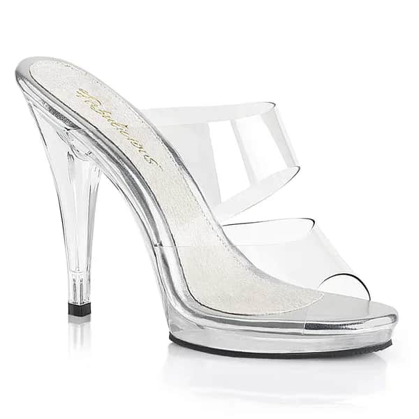 Fabulicious FLAIR-402 Damen Slipper Transparent  EU 40
