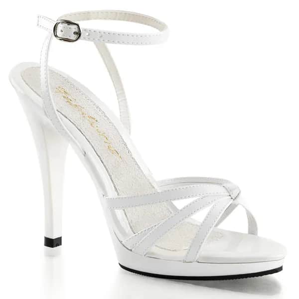 Fabulicious FLAIR-436 Damen Sandale Weiß  EU 36