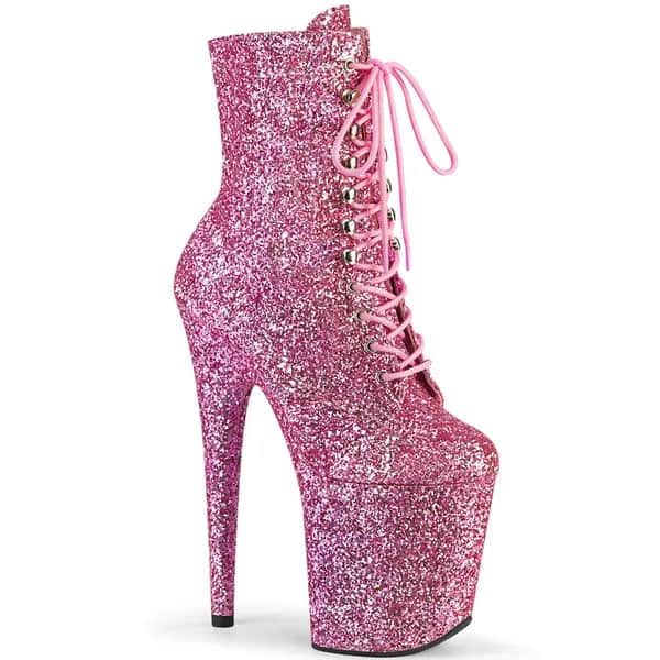 Pleaser FLAMINGO-1020GWR Damen Stiefelette Rosa  EU 42