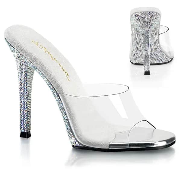 Fabulicious GALA-01DM Damen Slipper Transparent  EU 38