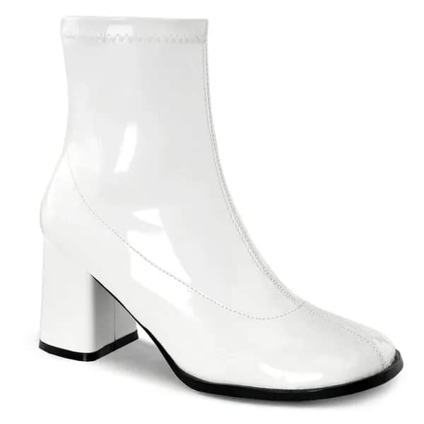 Funtasma GOGO-150 Damen Stiefelette Weiß Lack EU 42