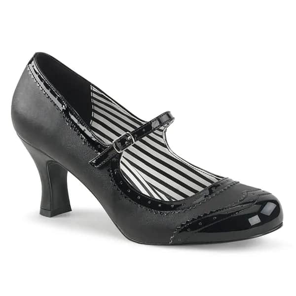 Pleaser Pink Label JENNA-06 Damen Pumps Schwarz  EU 39