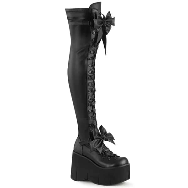 DemoniaCult KERA-303 Damen Stiefel Schwarz  EU 41