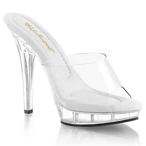 Fabulicious LIP-101 Damen Slipper Transparent EU 37