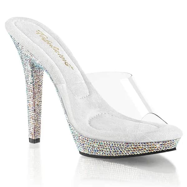 Fabulicious LIP-101DM Damen Slipper Transparent  EU 35