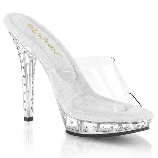 Fabulicious LIP-101SDT Damen Slipper Transparent  EU 38