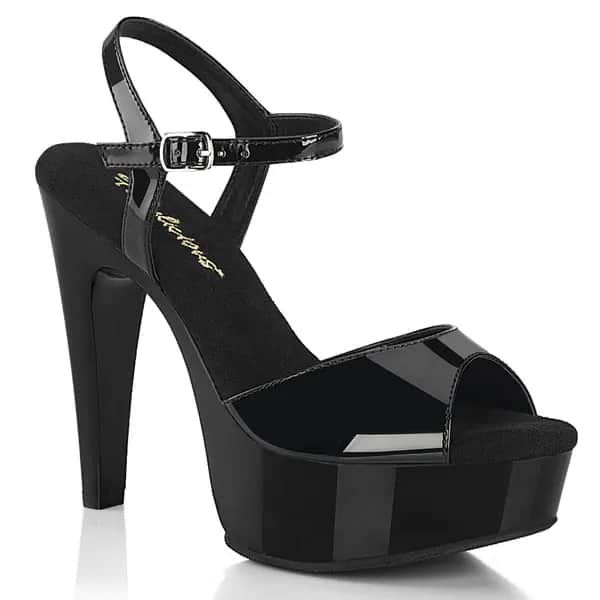 Fabulicious MARTINI-509 Damen Sandale Schwarz  EU 41