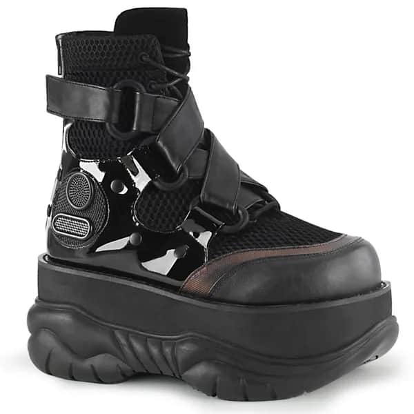 DemoniaCult NEPTUNE-126 Unisex Stiefelette Schwarz  EU 44