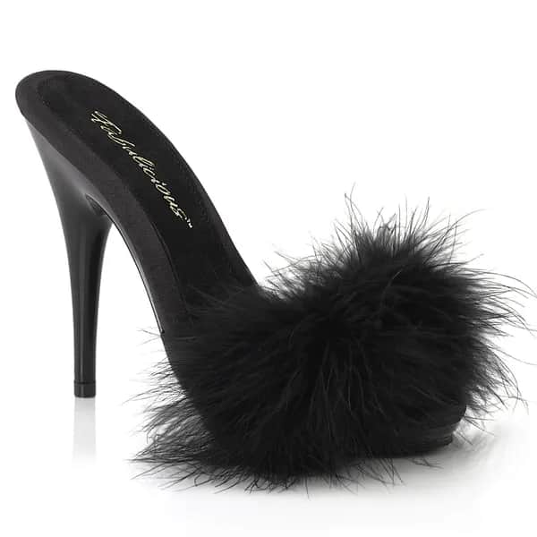 Fabulicious POISE-501F Damen Slipper Schwarz  EU 36