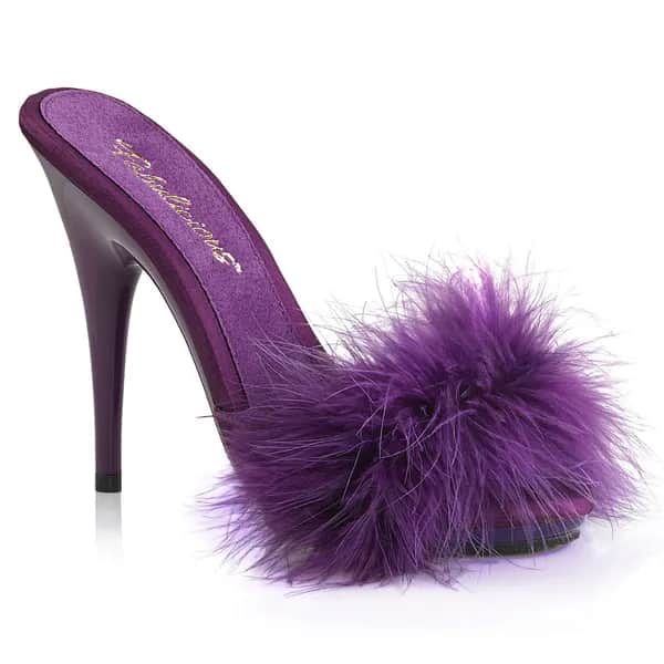 Fabulicious POISE-501F Damen Slipper Lila  EU 40