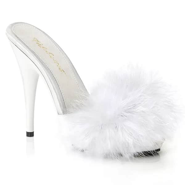 Fabulicious POISE-501F Damen Slipper Weiß  EU 37