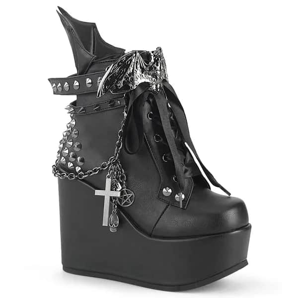 DemoniaCult POISON-107 Damen Stiefel Schwarz  EU 41