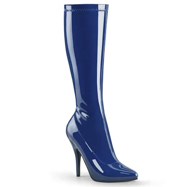 Pleaser SEDUCE-2000 Damen Stiefel Dunkelblau  EU 36