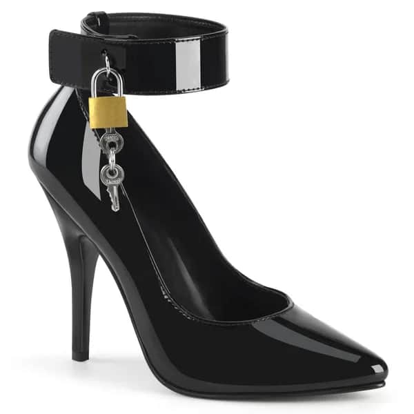 Pleaser SEDUCE-432 Damen Pumps Schwarz  EU 46