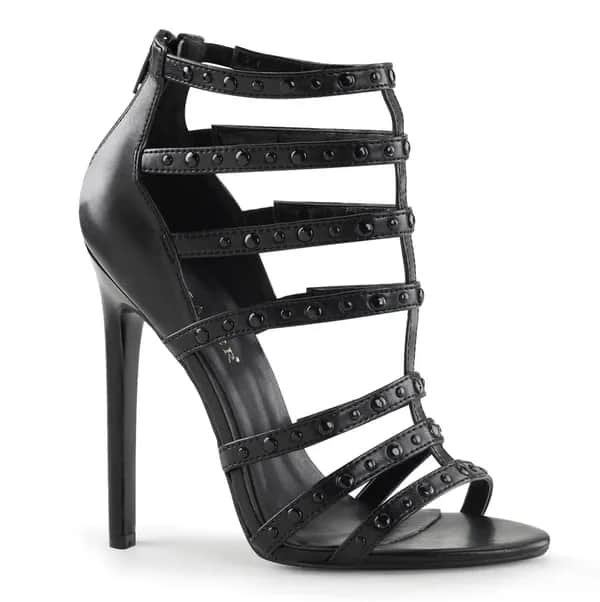 Pleaser SEXY-15 Damen Sandale Schwarz  EU 42