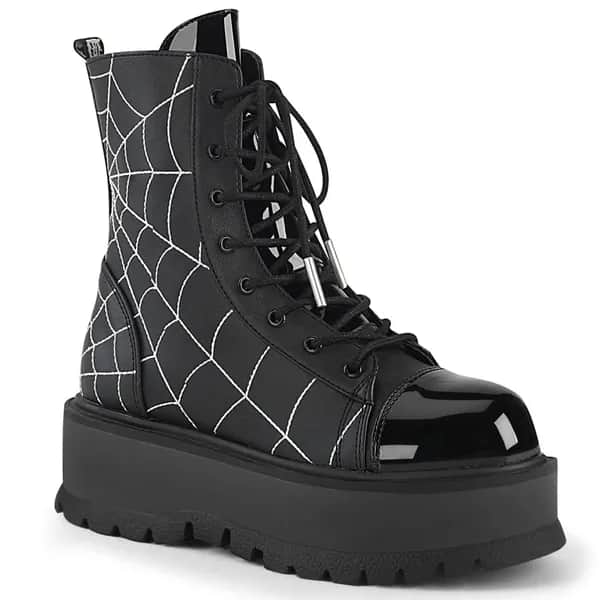 DemoniaCult SLACKER-88 Damen Stiefelette Schwarz  EU 42
