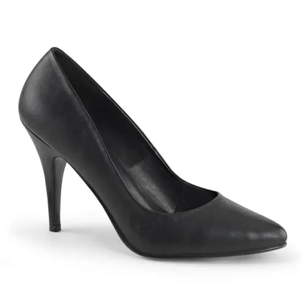 Pleaser VANITY-420 Damen Pumps Schwarz Matt EU 45