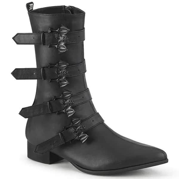 DemoniaCult WARLOCK-110-B Unisex Stiefel Schwarz  EU 40