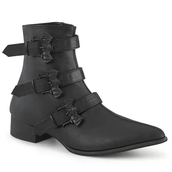 DemoniaCult WARLOCK-50-B Unisex Stiefelette Schwarz  EU 38