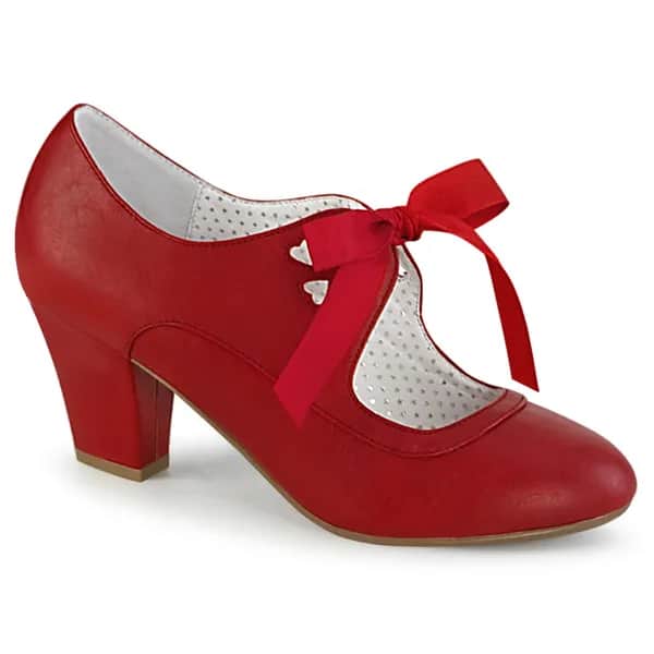 Pin Up Couture WIGGLE-32 Damen Pumps Rot  EU 37