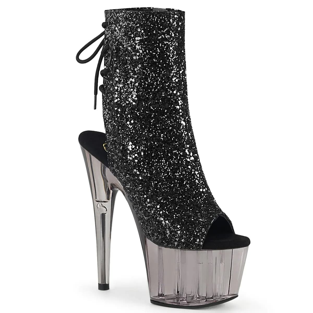 Pleaser ADORE-1018GT Damen Stiefelette Schwarz  EU 40
