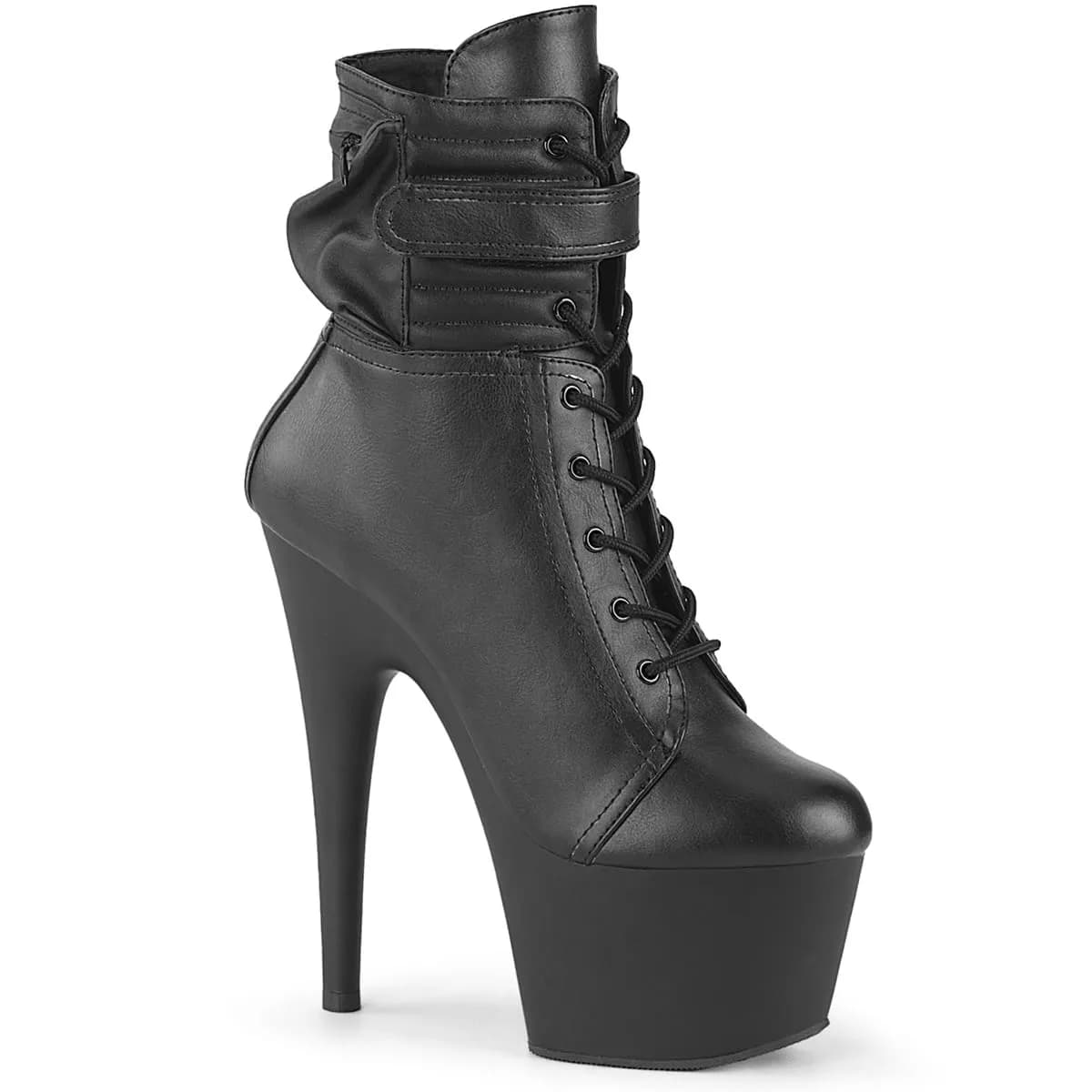 Pleaser ADORE-1020POUCH Damen Stiefelette Schwarz  EU 39