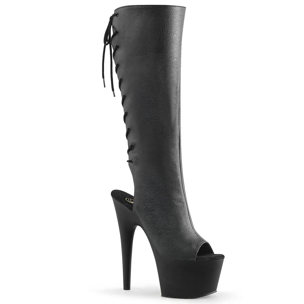 Pleaser ADORE-2018 Damen Stiefel Schwarz  EU 38